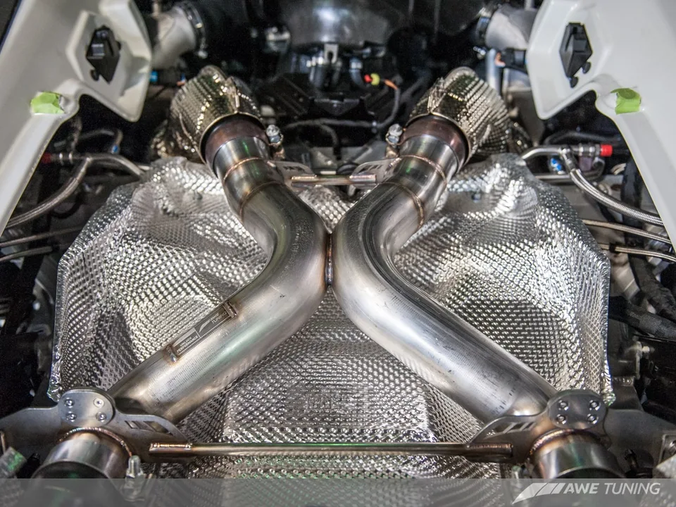 AWE Tuning 15-17 McLaren 650S Performance Exhaust - Machined Tips 3010-32022 4 of 4