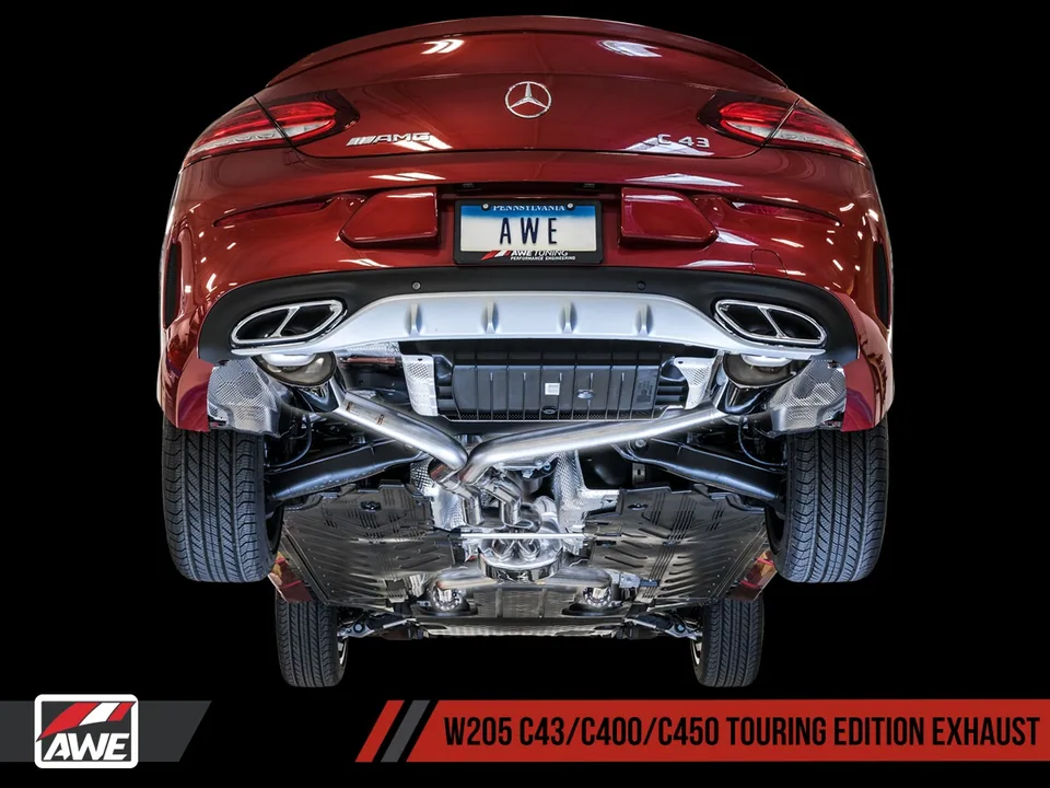 AWE Tuning 15-17 Mercedes-Benz W205 C450 AMG / C400 Touring Edition Exhaust 3015-31012 2 of 6