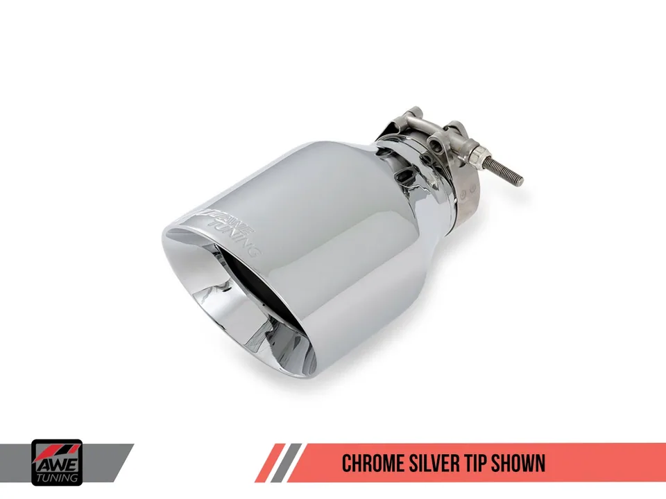 AWE Tuning 15-17 VW MK7 Golf 1.8T Track Edition Exhaust w/Chrome Silver Tips (90mm) 3020-22020 4 of 6