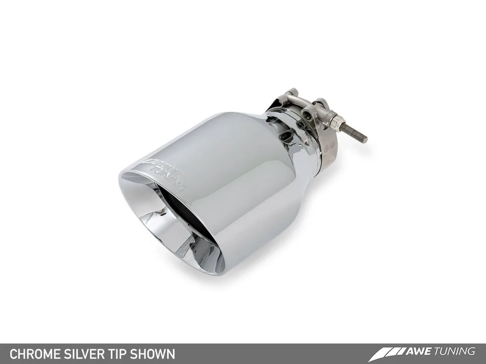 AWE Tuning 15-17 VW MK7 Golf SportWagen Touring Edition Exhaust w/Chrome Silver Tips (90mm) 3015-22048 5 of 6