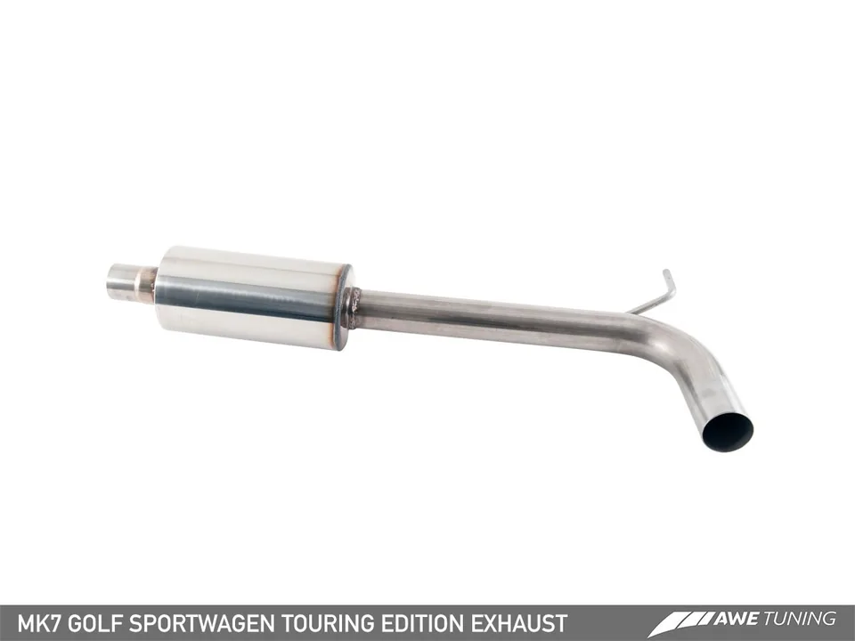 AWE Tuning 15-17 VW MK7 Golf SportWagen Touring Edition Exhaust w/Diamond Black Tips (90mm) 3015-23040 2 of 6