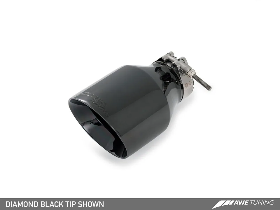 AWE Tuning 15-17 VW MK7 Golf SportWagen Touring Edition Exhaust w/Diamond Black Tips (90mm) 3015-23040 4 of 6