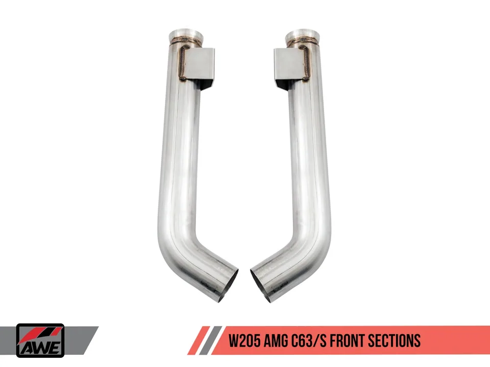 AWE Tuning 15-18 Mercedes-Benz W205 AMG C63/S Sedan Track Edition Exhaust System (no tips) 3020-31014 2 of 6
