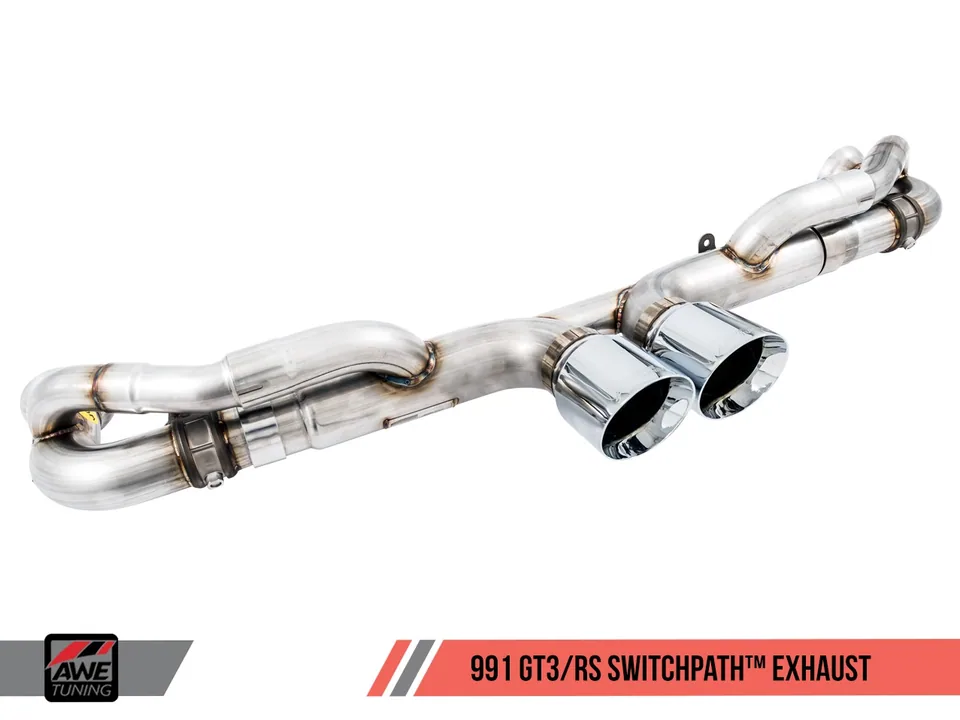 AWE Tuning 15-19 Porsche 991 GT3 / RS SwitchPath Conversion Kit (Requires AWE Tuning Center Muffler) 3825-11014 1 of 4