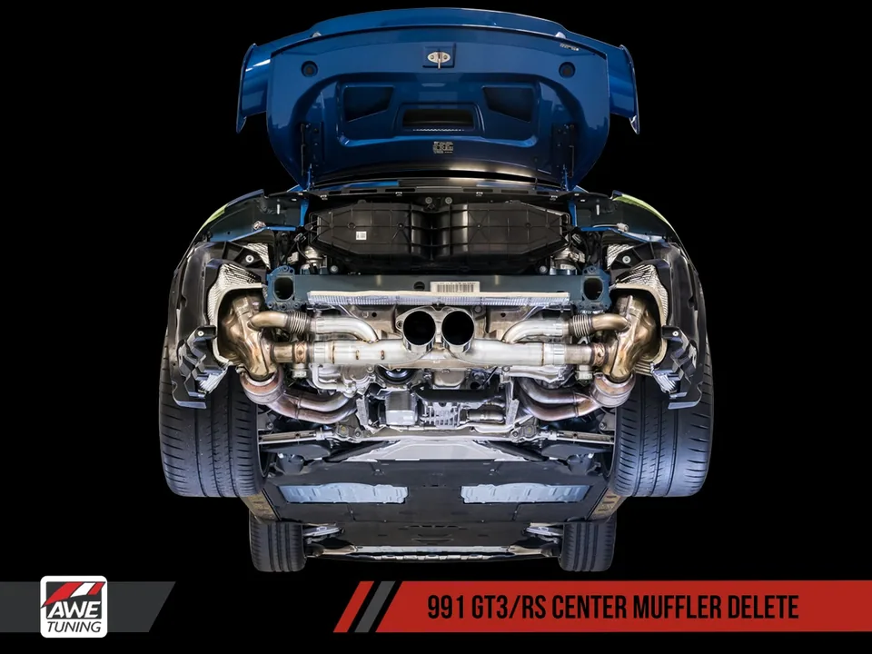 AWE Tuning 15-19 Porsche 991 GT3 / RS SwitchPath Conversion Kit (Requires AWE Tuning Center Muffler) 3825-11014 3 of 4