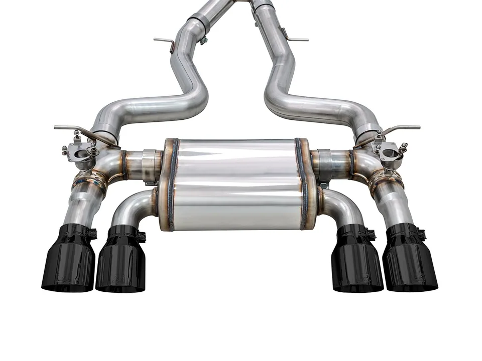 AWE Tuning 15-20 BMW F8X M3/M4 SwitchPath Catback Exhaust - Diamond Black Tips 3025-43074 2 of 6
