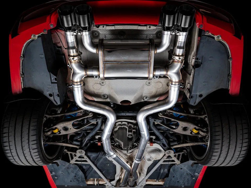 AWE Tuning 15-20 BMW F8X M3/M4 SwitchPath Catback Exhaust - Diamond Black Tips 3025-43074 6 of 6