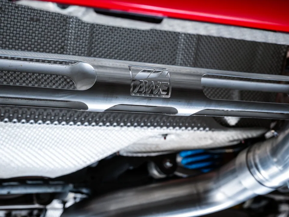 AWE Tuning 15-20 BMW F8X M3/M4 Track Edition Catback Exhaust - Chrome Silver Tips 3020-42082 6 of 6