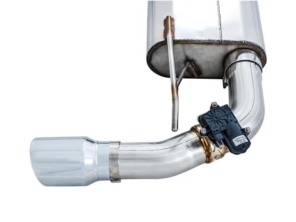AWE Tuning 16-18 Ford Focus RS SwitchPath Cat-back Exhaust - Chrome Silver Tips 3025-32024 3 of 5