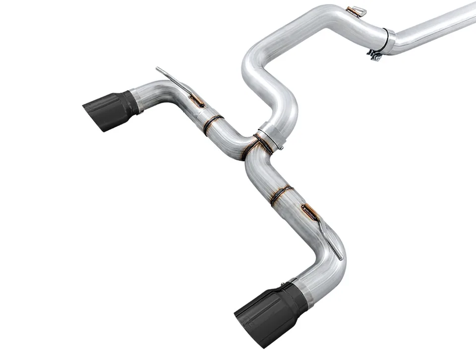 AWE Tuning 16-18 Ford Focus RS Track Edition Cat-back Exhaust - Diamond Black Tips 3020-33032 2 of 5