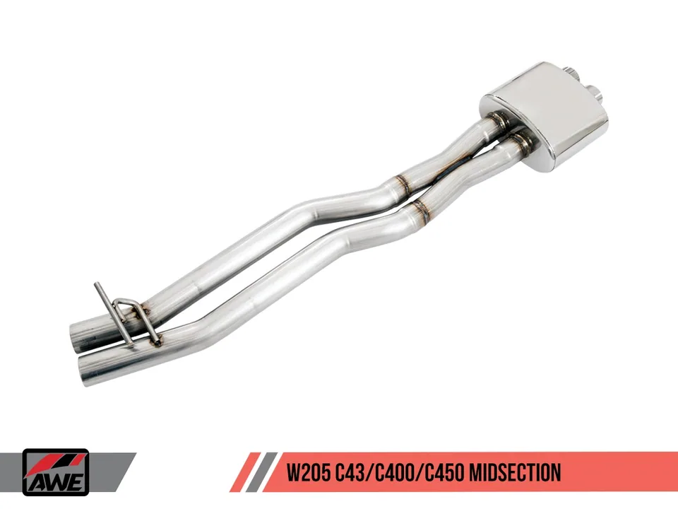 AWE Tuning 16-18 Mercedes-Benz W205 C450 AMG / C400 / C43 Track Edition Exhaust 3020-31016 2 of 5