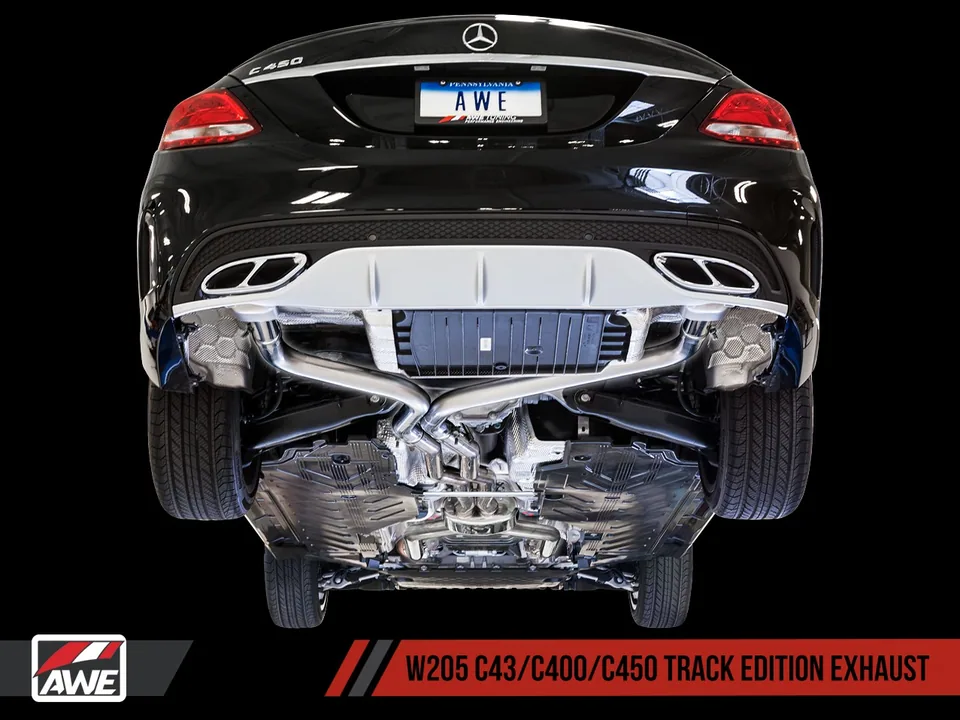 AWE Tuning 16-18 Mercedes-Benz W205 C450 AMG / C400 / C43 Track Edition Exhaust 3020-31016 5 of 5