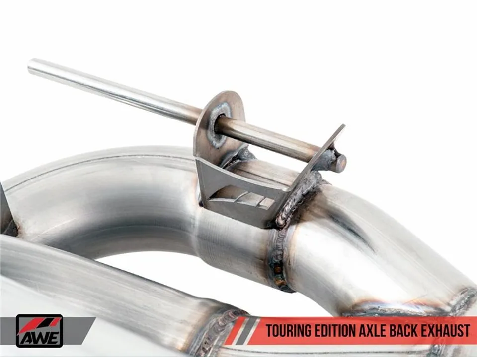 AWE Tuning 16-20 BMW F3X 335i / 435i Touring Edition Axle-Back Exhaust - Carbon Fiber Tips 3010-35002 4 of 6