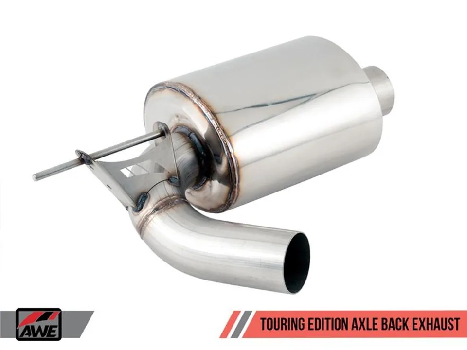 AWE Tuning 16-20 BMW F3X 340i / 440i Touring Edition Axle-Back Exhaust - Carbon Fiber Tips 3010-35004 2 of 6