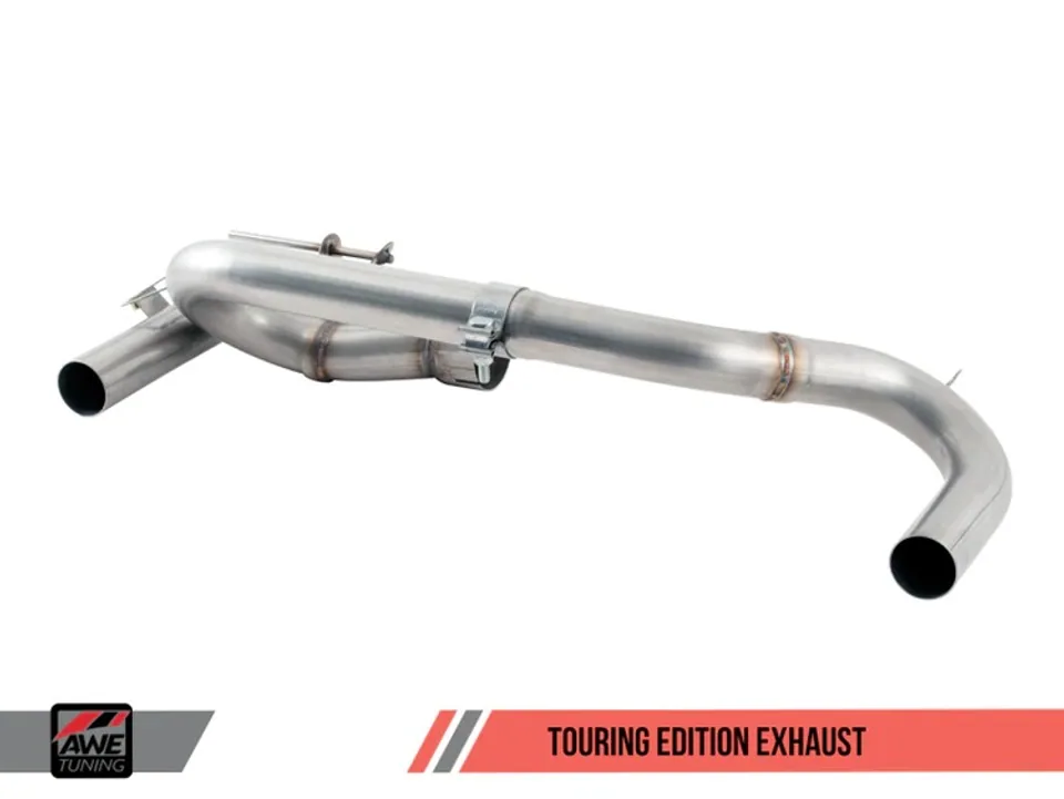 AWE Tuning 16-20 BMW F3X 340i Touring Edition Axle-Back Exhaust - Diamond Black Tips (90mm) 3010-33040 2 of 6