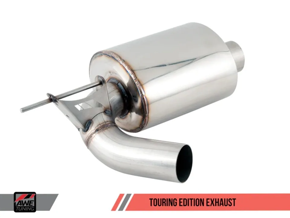 AWE Tuning 16-20 BMW F3X 340i Touring Edition Axle-Back Exhaust - Diamond Black Tips (90mm) 3010-33040 3 of 6