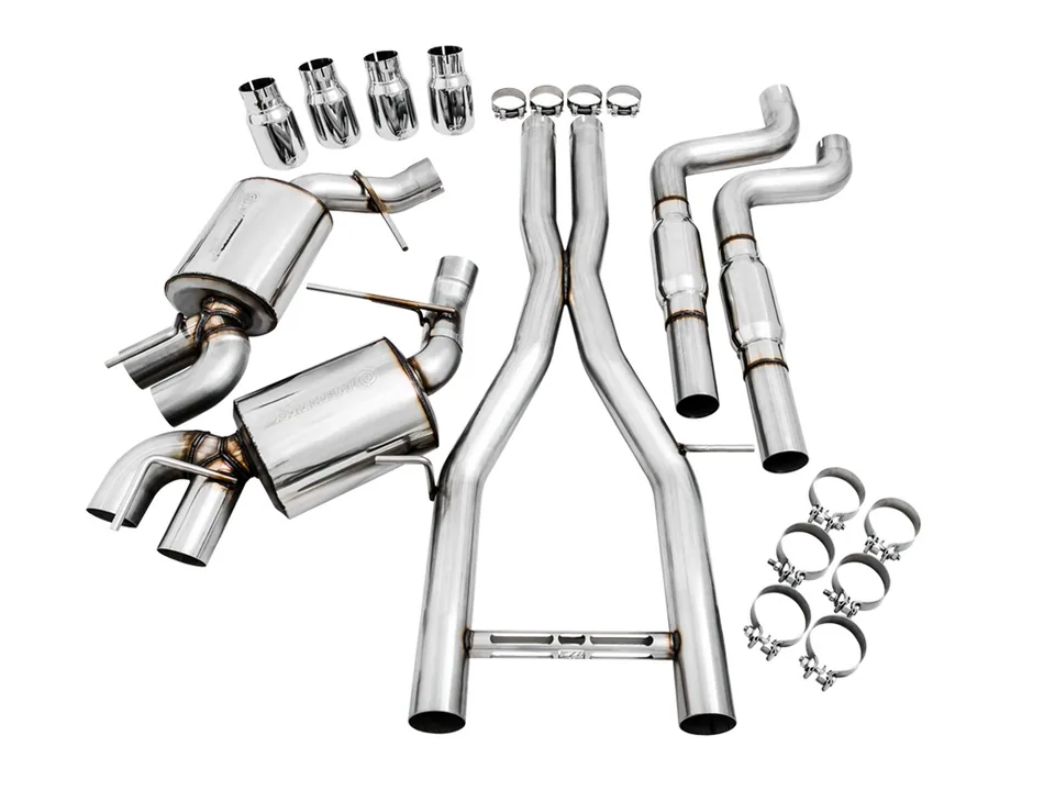 AWE Tuning 16-22 Chevy Camaro SS Res Cat-Back Exhaust -Touring Edition (Quad Diamond Black Tips) 3015-43114 3 of 6