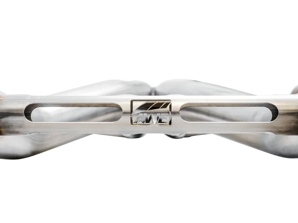 AWE Tuning 16-22 Chevy Camaro SS Resonated Cat-Back Exhaust - Track Edition (Chrome Silver Tips - Dual Outlet) 3015-32100 3 of 6