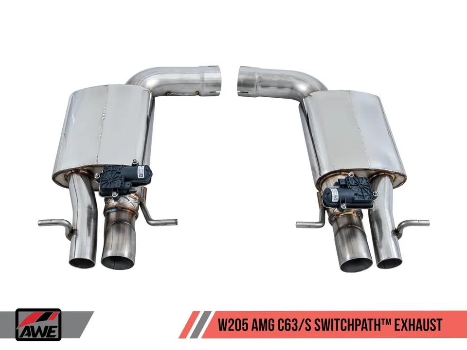 AWE Tuning 17-18 Mercedes-Benz W205 AMG C63/S Coupe SwitchPath Exhaust System - for DPE Cars 3025-31042 5 of 6