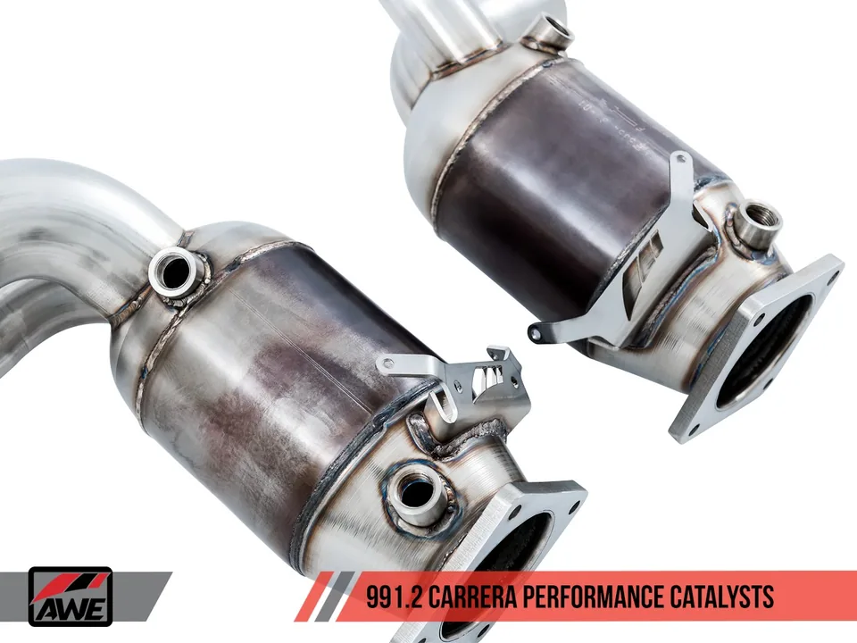 AWE Tuning 17-19 Porsche 991.2 3.0L Performance Catalysts (PSE Only) 3210-11012 1 of 1