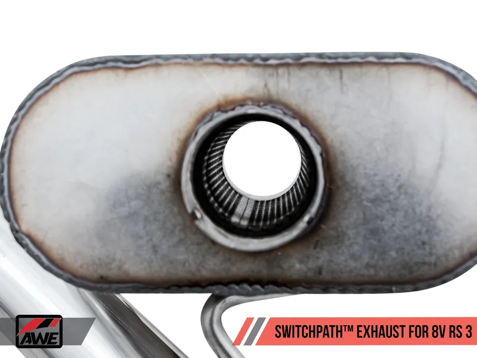 AWE Tuning 17-20 Audi RS3 8V SwitchPath Exhaust w/Diamond Black RS-Style Tips 3025-33034 5 of 6