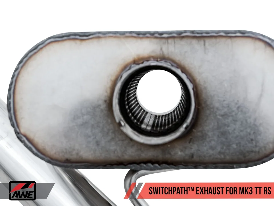 AWE Tuning 17-21 Audi TT RS 2.5L Turbo Coupe 8S/MK3 SwitchPath Exhaust w/Diamond Black RS-Style Tips 3025-33032 5 of 6