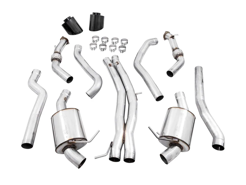 AWE Tuning 18-19 Audi B9 RS 5 2.9L (Res.For Performance Cat) Touring Edition Exhaust w/ Diamond Black Tips 3015-33112 2 of 4