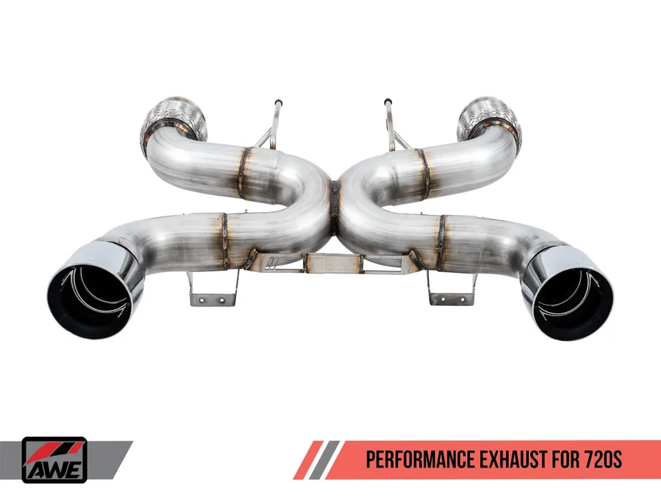 AWE Tuning 18-20 McLaren 720S Performance Exhaust - Chrome Silver Tips 3010-32040 2 of 6