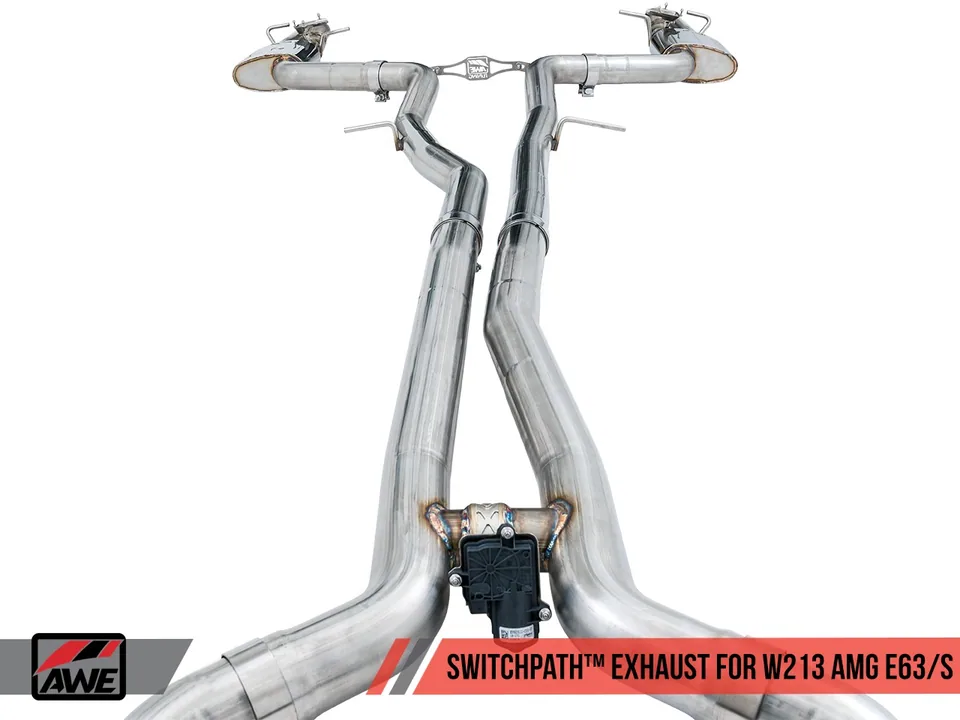 AWE Tuning 18-20 Mercedes-Benz W213 AMG E63/S Sedan/Wagon SwitchPath Exhaust System - for DPE Cars 3025-31044 4 of 6