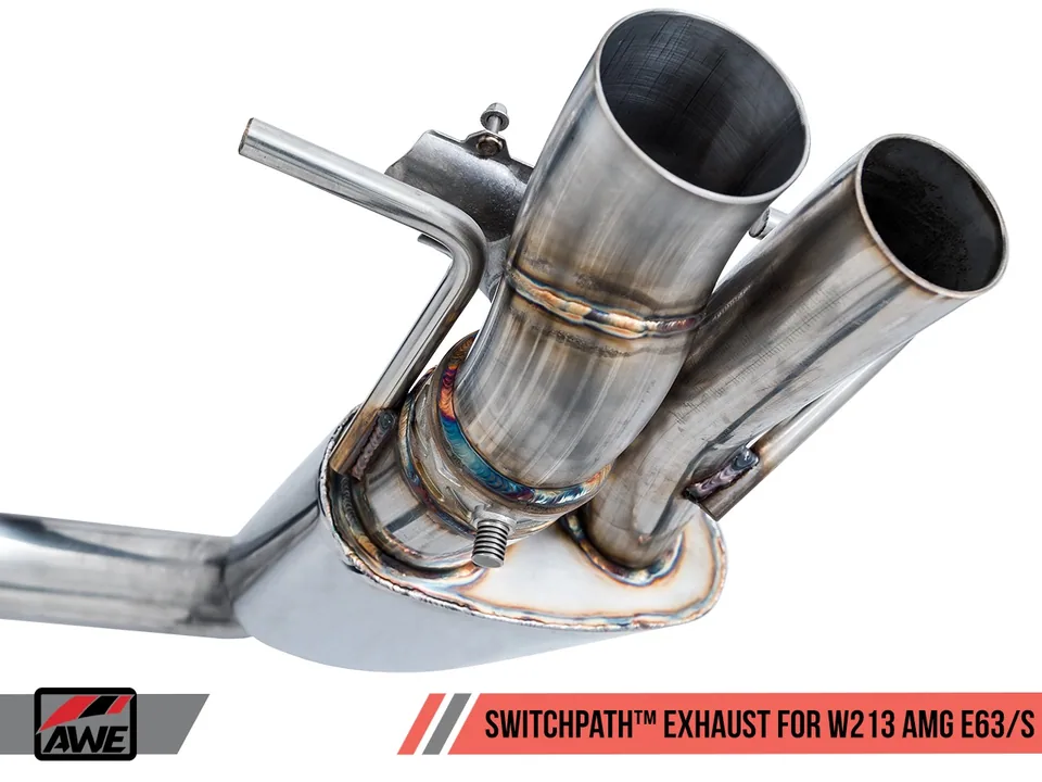 AWE Tuning 18-20 Mercedes-Benz W213 AMG E63/S Sedan/Wagon SwitchPath Exhaust System - for DPE Cars 3025-31044 6 of 6