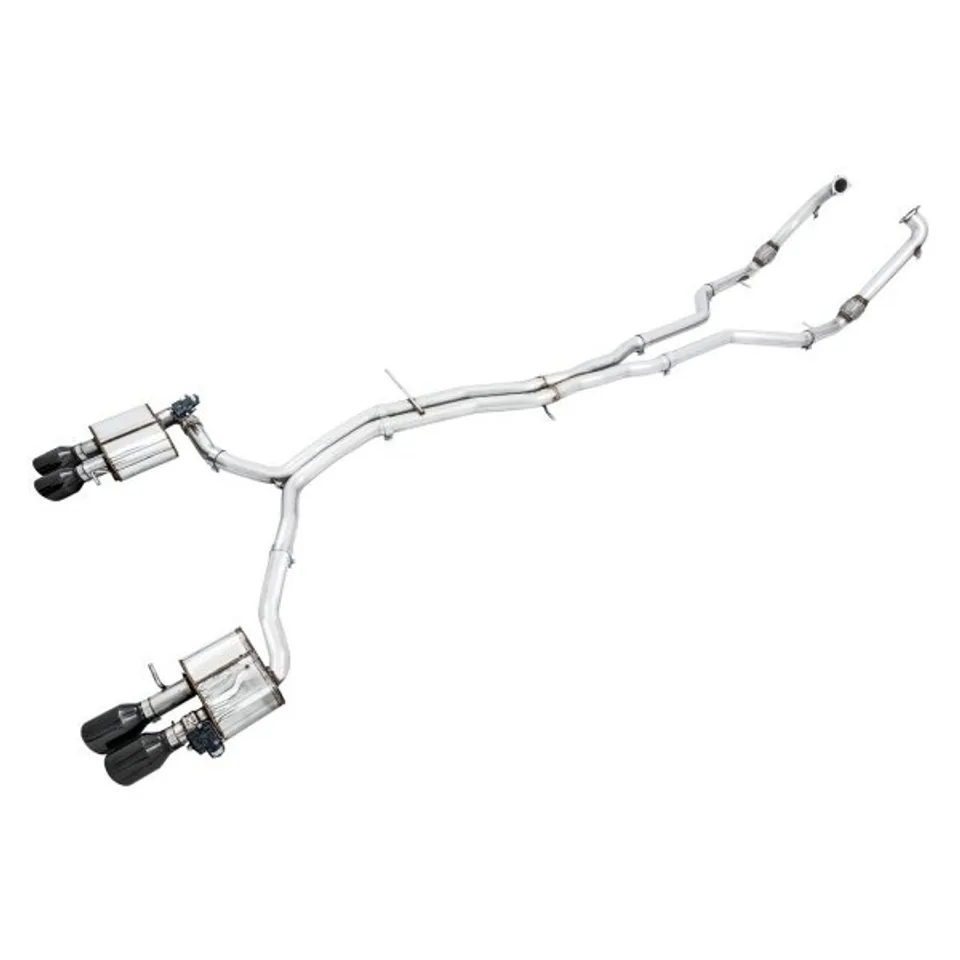 AWE Tuning 18-21 Audi B9 S5 Coupe 3.0T SwitchPath Exhaust (Res. for Perf. DP) 90mm - Chrome Silver Tips 3025-42054 1 of 4