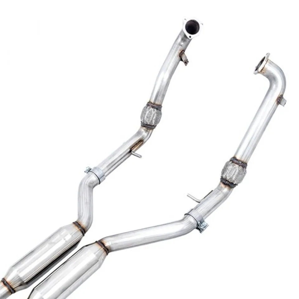 AWE Tuning 18-21 Audi B9 S5 Coupe 3.0T SwitchPath Exhaust (Res. for Perf. DP) 90mm - Chrome Silver Tips 3025-42054 2 of 4