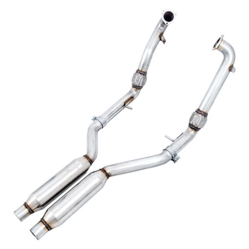 AWE Tuning 18-21 Audi B9 S5 Coupe Resonated For Performance Cat Track Edition Exhaust w/ Carbon Fiber Tips 3015-45010 2 of 4