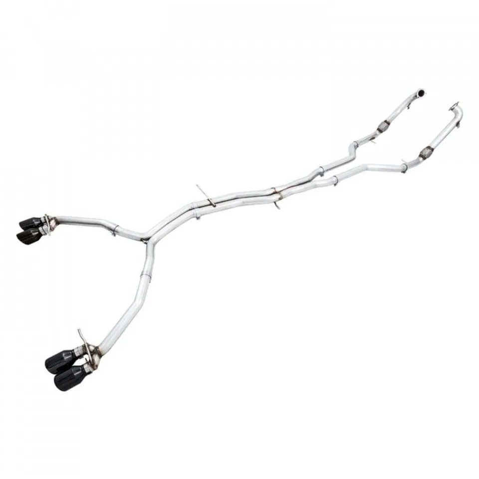 AWE Tuning 18-21 Audi B9 S5 Sportback Res.For Performance Cat Track Edition Exhaust w/Carbon Fiber Tip 3015-45014 1 of 4