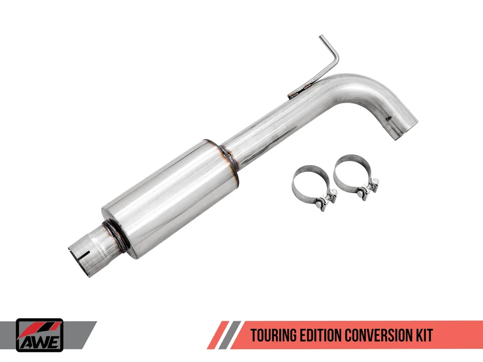 AWE Tuning 18-21 Volkswagen GTI MK7.5 2.0T Touring Edition Exhaust w/Diamond Black Tips 102mm 3015-33096 4 of 6