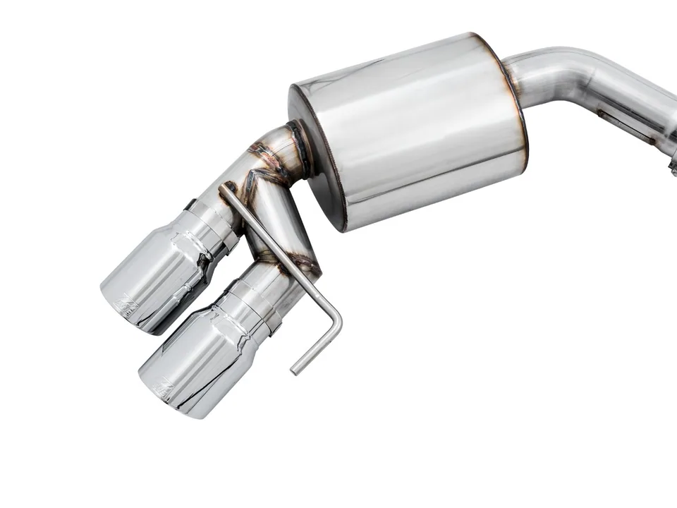 AWE Tuning 18-22 Ford Mustang GT (S550) Cat-back Exhaust - Touring Edition (Quad Chrome Silver Tips) 3015-42102 4 of 6