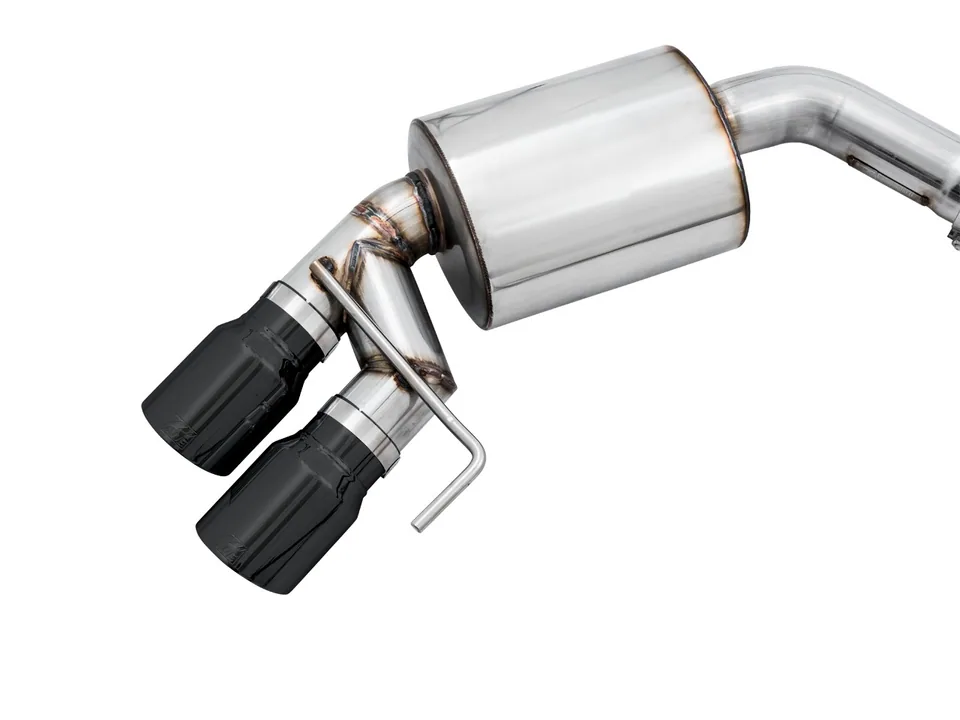 AWE Tuning 18-22 Ford Mustang GT (S550) Cat-back Exhaust - Touring Edition (Quad Diamond Black Tips) 3015-43106 4 of 6