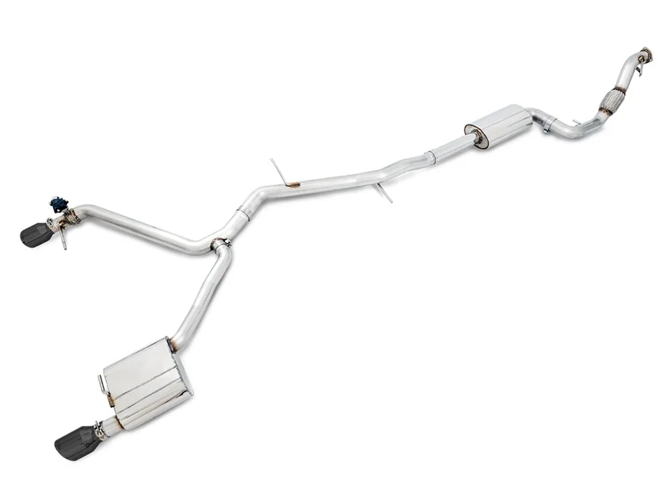 AWE Tuning 18 Audi B9 A5 SwitchPath Exhaust Dual Outlet - Diamond Black Tips (Includes DP and Remote) 3025-33026 1 of 5