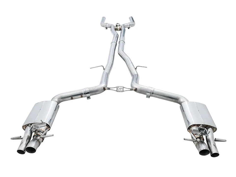 AWE Tuning 19-20 Mercedes-Benz C63 AMG Coupe (W205) SwitchPath Cat-Back Exhaust - No Tips 3025-11005 2 of 4