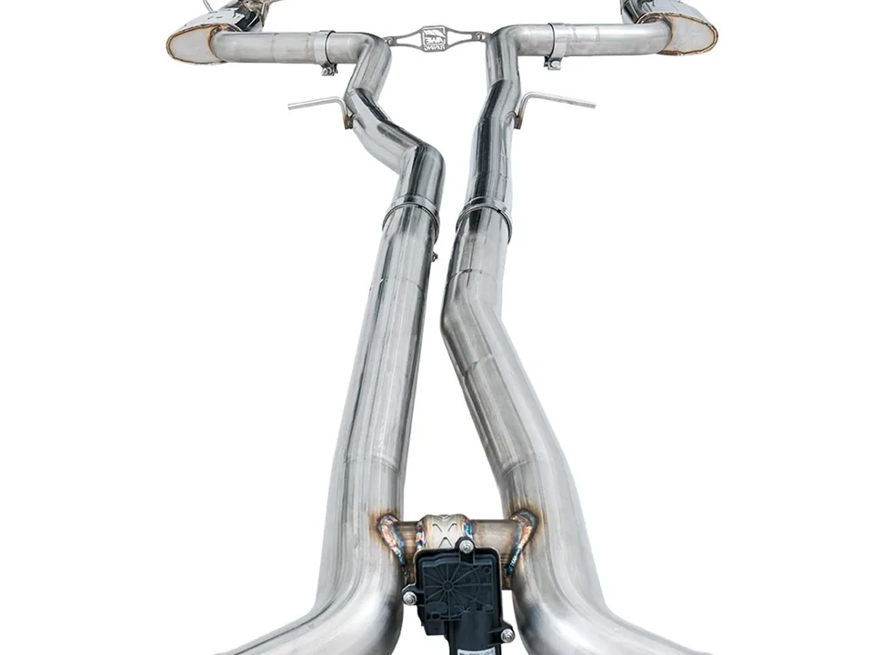 AWE Tuning 19-20 Mercedes-Benz C63 AMG Coupe (W205) SwitchPath Cat-Back Exhaust - No Tips 3025-11005 3 of 4