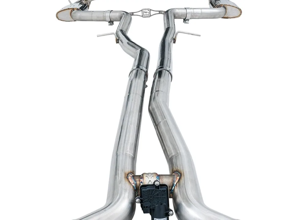 AWE Tuning 19-20 Mercedes-Benz C63/S AMG Coupe (W205) w/DPE SwitchPath Exhaust System - No Tips 3025-11007 3 of 4