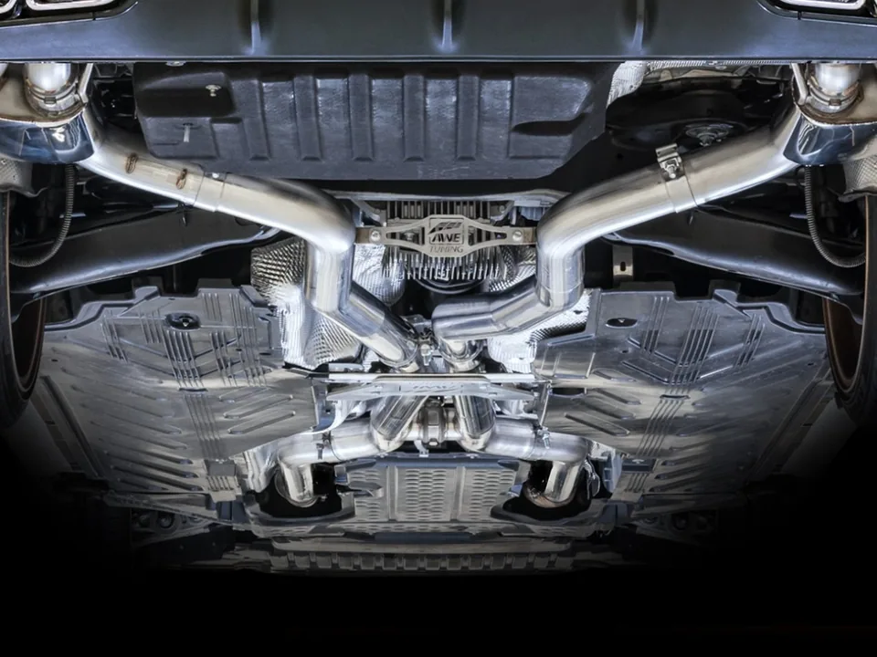 AWE Tuning 19-20 Mercedes-Benz C63/S AMG Coupe (W205) w/DPE SwitchPath Exhaust System - No Tips 3025-11007 4 of 4
