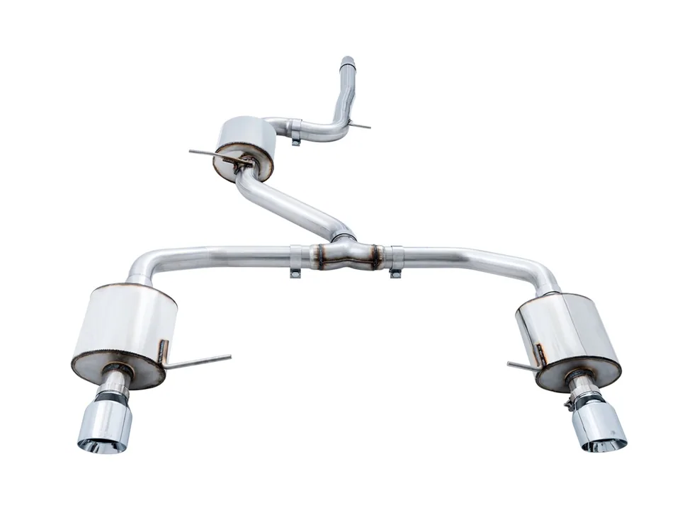 AWE Tuning 19-21 Volkswagen Jetta GLI Mk7 Touring Exhaust - Chrome Silver Tips (Fits High-Flow DP) 3015-22070 2 of 6
