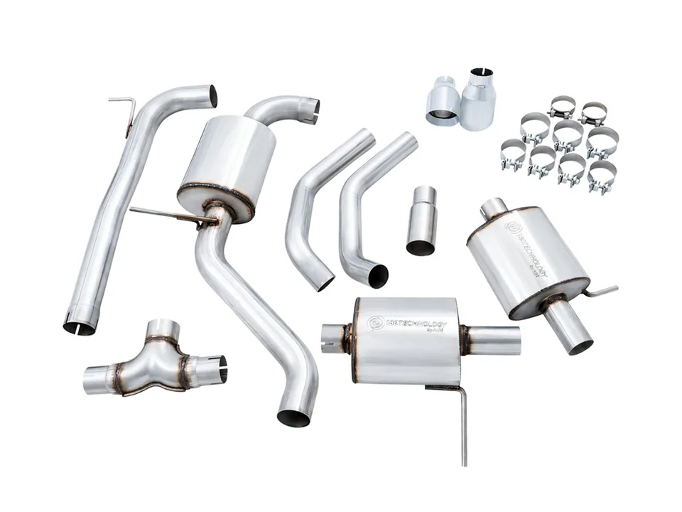 AWE Tuning 19-21 Volkswagen Jetta GLI Mk7 Touring Exhaust - Chrome Silver Tips (Fits High-Flow DP) 3015-22070 4 of 6