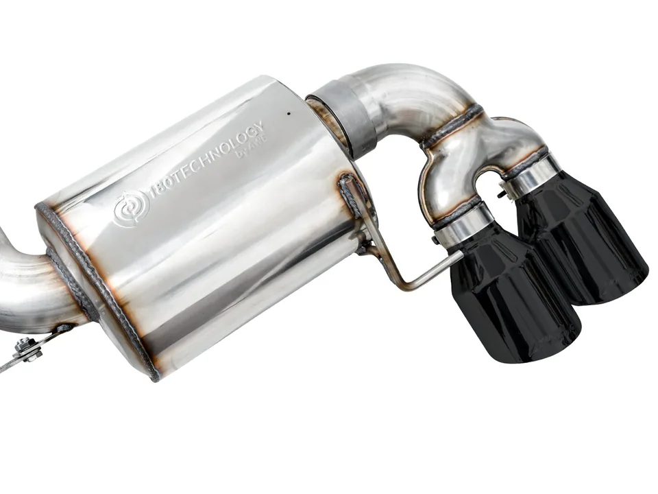 AWE Tuning 19-22 BMW M340i (G20) Non-Resonated Touring Edition Exhaust - Quad Diamond Black Tips 3015-43156 3 of 6