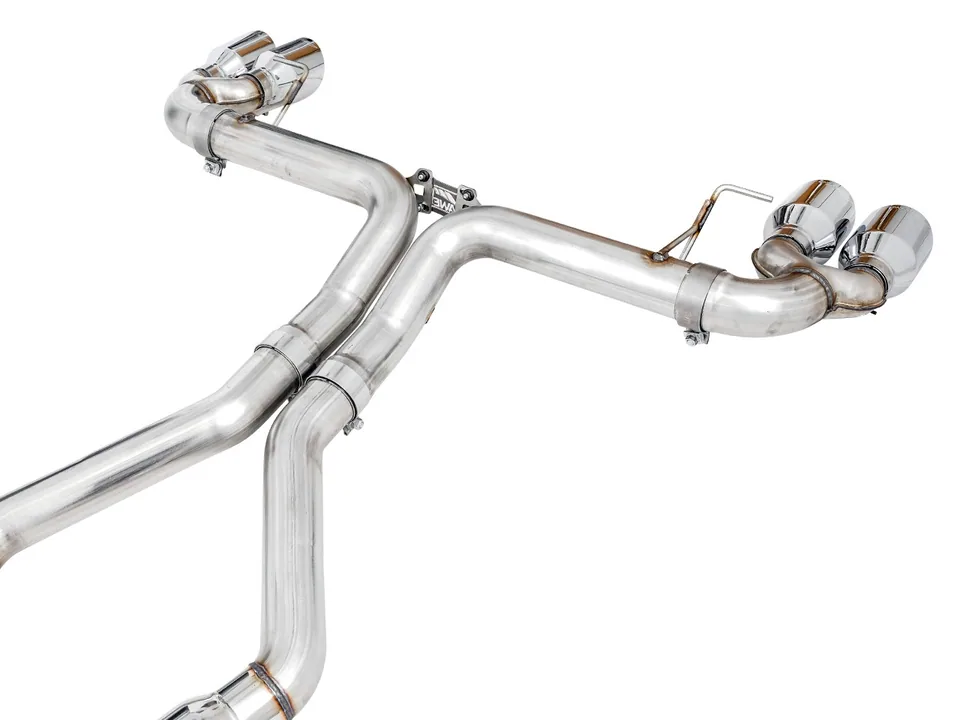 AWE Tuning 19-22 BMW M340i (G20) Track Edition Exhaust - Quad Diamond Black Tips 3020-43085 2 of 6