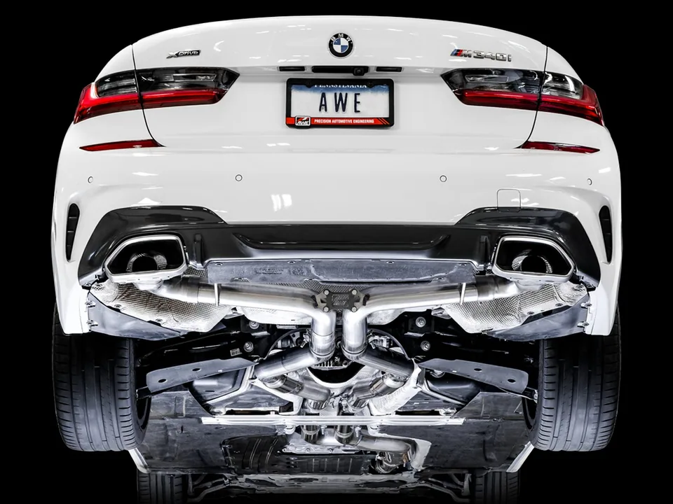 AWE Tuning 19-22 BMW M340i (G20) Track Edition Exhaust (Use OE Tips) 3020-11032 3 of 3