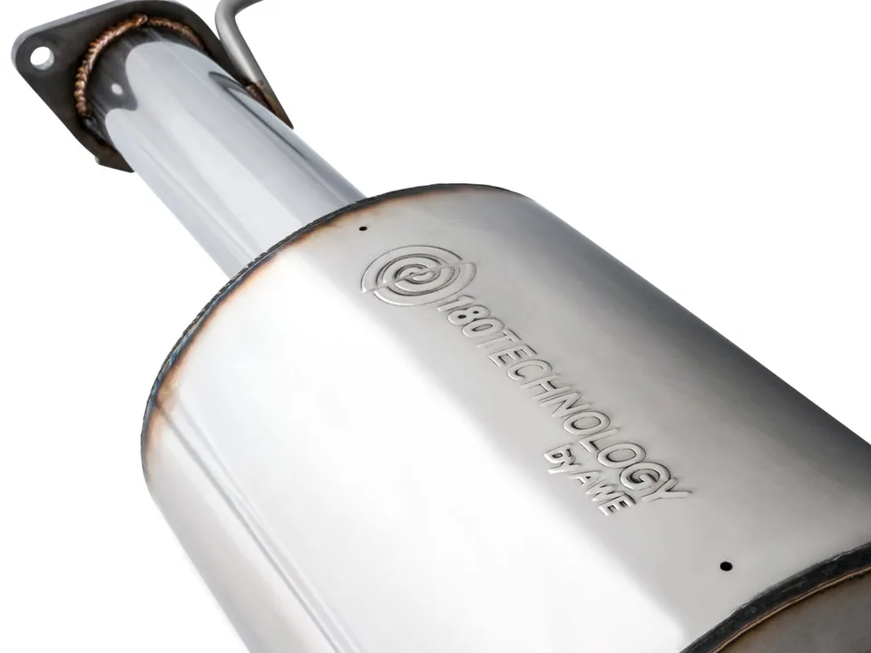 AWE Tuning 19-22 RAM 1500 5.7L (w/Cutouts) 0FG Dual Rear Exit Cat-Back Exhaust - Diamond Black Tips 3015-33006 3 of 6