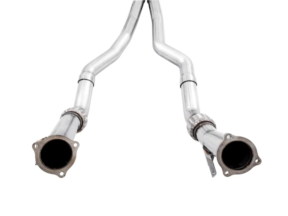 AWE Tuning 19 Audi B9 RS 5 Sportback Track Edition Resonated for Perf Cats Exhaust w/Diamond Black Tips 3015-33116 4 of 5