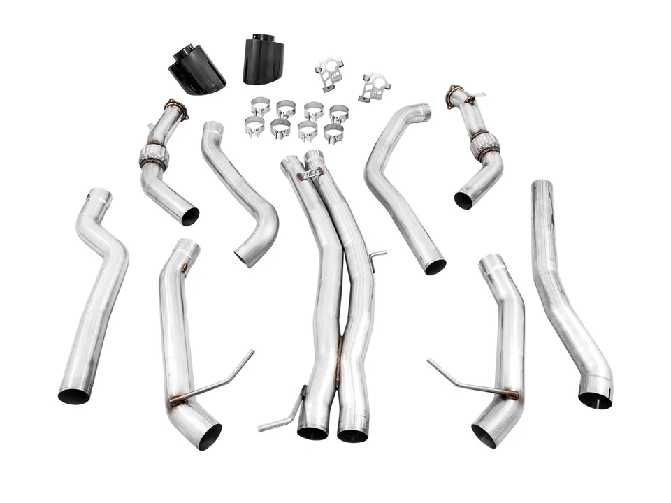 AWE Tuning 20-22 Audi B9.5 RS5 Sportback Non-Resonated Track Edition Exhaust - RS-Style Diamond Blk Tips 3020-33124 3 of 5